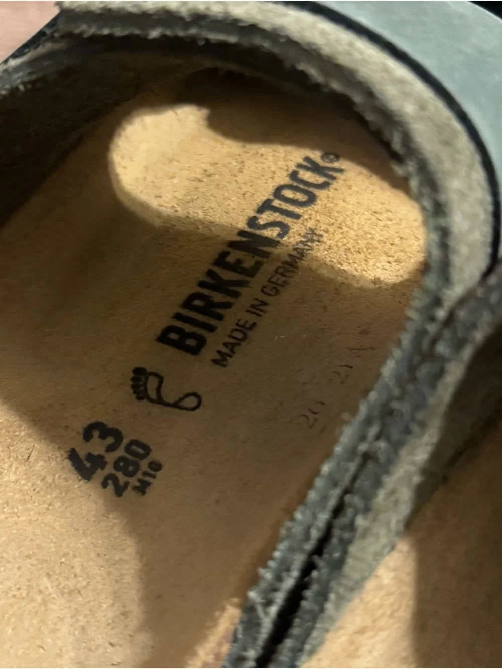 Birkenstock Uji Digital Green EU43 US10 Men's Regular Fit Sandals